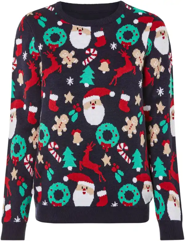 Bild 1 von OYANDA® Damen-Weihnachtspullover
