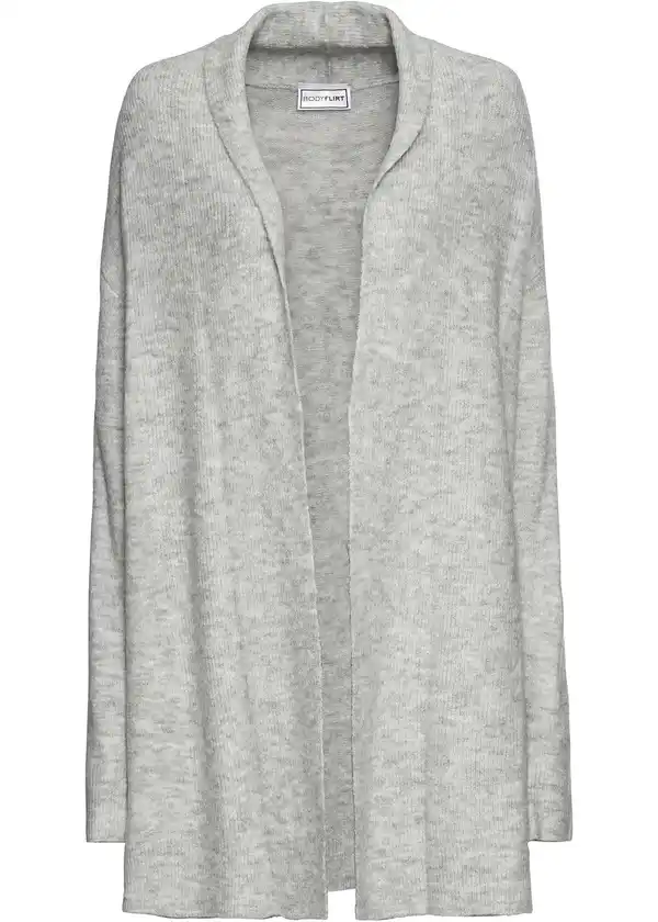 Bild 1 von Strickjacke mit Schalkragen, 36/38, Grau
