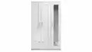 Bild 1 von Kleiderschrank mit Spiegel - weiß - 117 cm - SALIAS