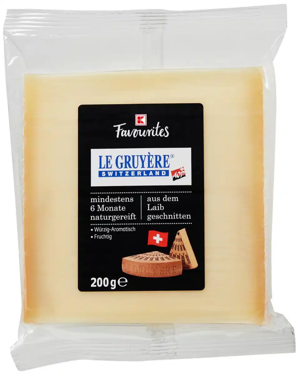 Bild 1 von K-FAVOURITES Le Gruyère AOP, 200-g-Packg.