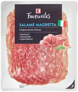 K-FAVOURITES Orig. ital. Salami Magretta, 80-g-Packg.