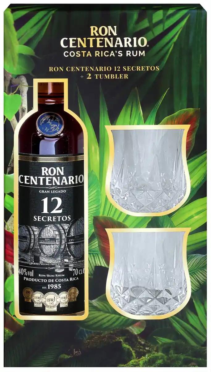 Bild 1 von RON CENTENARIO 12 Secretos Rum, 0,7-l-Fl.