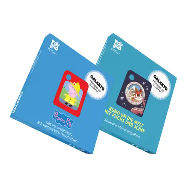 Bild 1 von Galakto Token, Peppa Wutz /Fuchs & Schaf 2er Pack