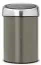 Bild 1 von Brabantia Abfalleimer 3l TOUCH BIN, Edelstahl