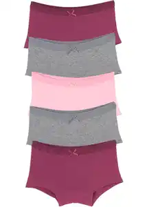 Panty (5er Pack), 104/110, Grau