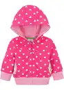 Bild 1 von Baby Sweatjacke mit Kapuze Bio Baumwolle, 56/62, Pink
