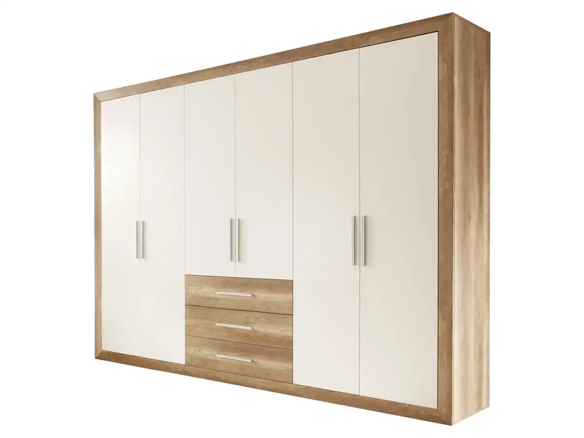 Bild 1 von Kleiderschrank Monument Oak - weiß 289 cm - FERNANDO
