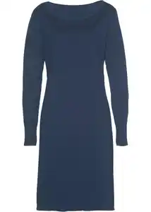 Strickkleid, 56/58, Blau