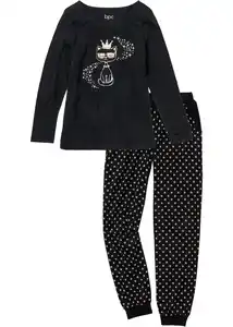 Pyjama, 56/58, Schwarz