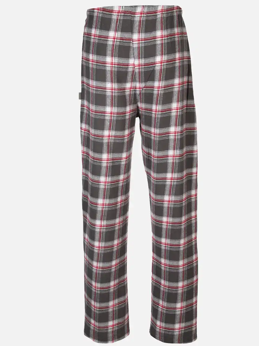 Bild 2 von Herren Pyjamahose aus Flanell Rot