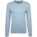 Bild 1 von Herren Feinstrickpullover mit V-Ausschnitt Blau