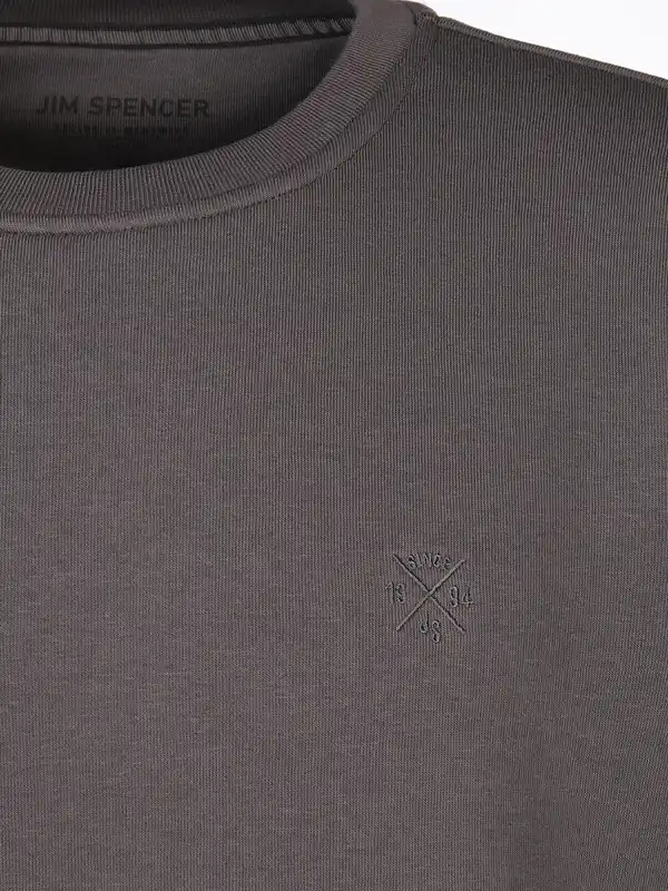 Bild 3 von Herren Sweatshirt mit Stickerei Grau