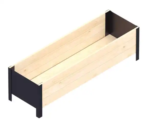 Bild 1 von Upyard Holz-Pflanzkasten ModernBox, ca. B118/H32/T36 cm