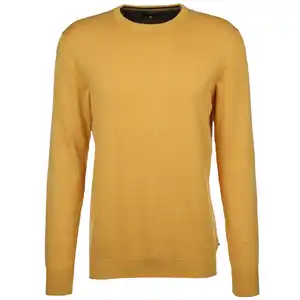 Herren Strickpullover Gelb