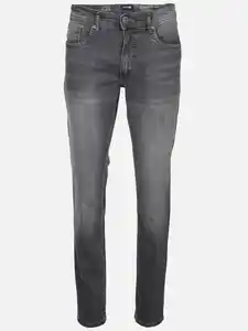 Herren Jeanshose mit geradem Bein Grau