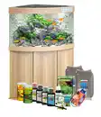 Bild 1 von JUWEL® AQUARIUM Kombination Trigon 190 LED inkl. Starter-Set, ca. B98,5/H133/T70 cm