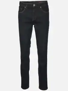 Herren Jeans Slim-Fit Braun