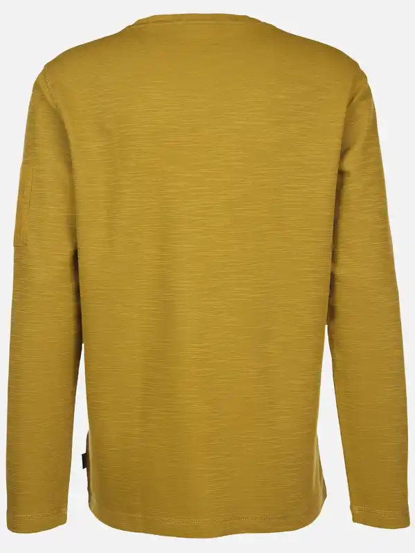 Bild 2 von Herren Feinstrickshirt Gelb