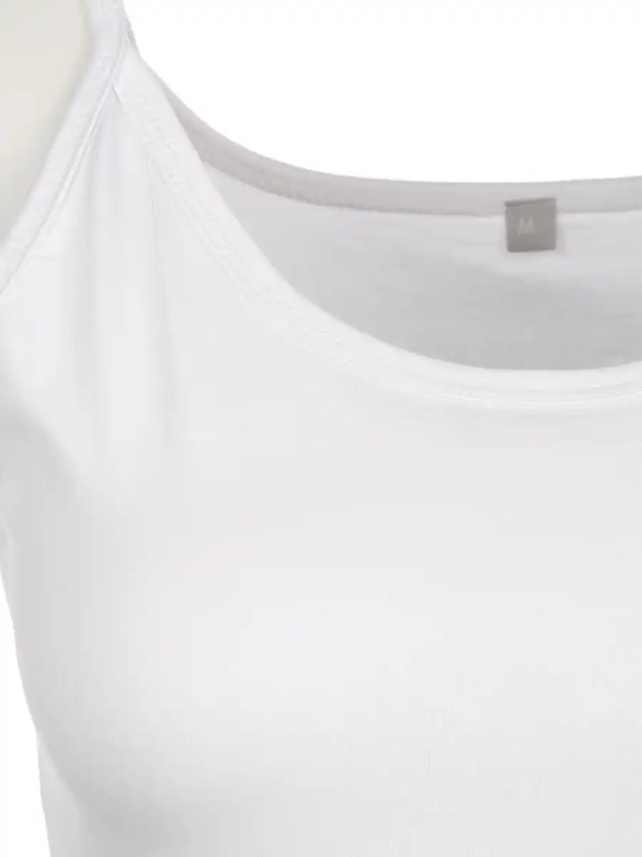 Bild 3 von Damen Bio Spaghetti-Trägerhemd Weiß