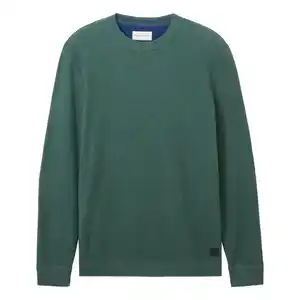 Herren Pullover mit Struktur Grün