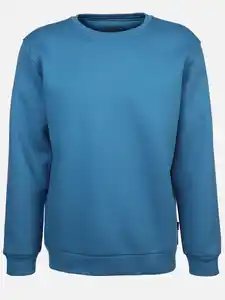 Herren Sweatshirt mit Stickerei Türkis