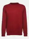 Bild 1 von Herren Sweatshirt mit rundem Ausschnitt Rot