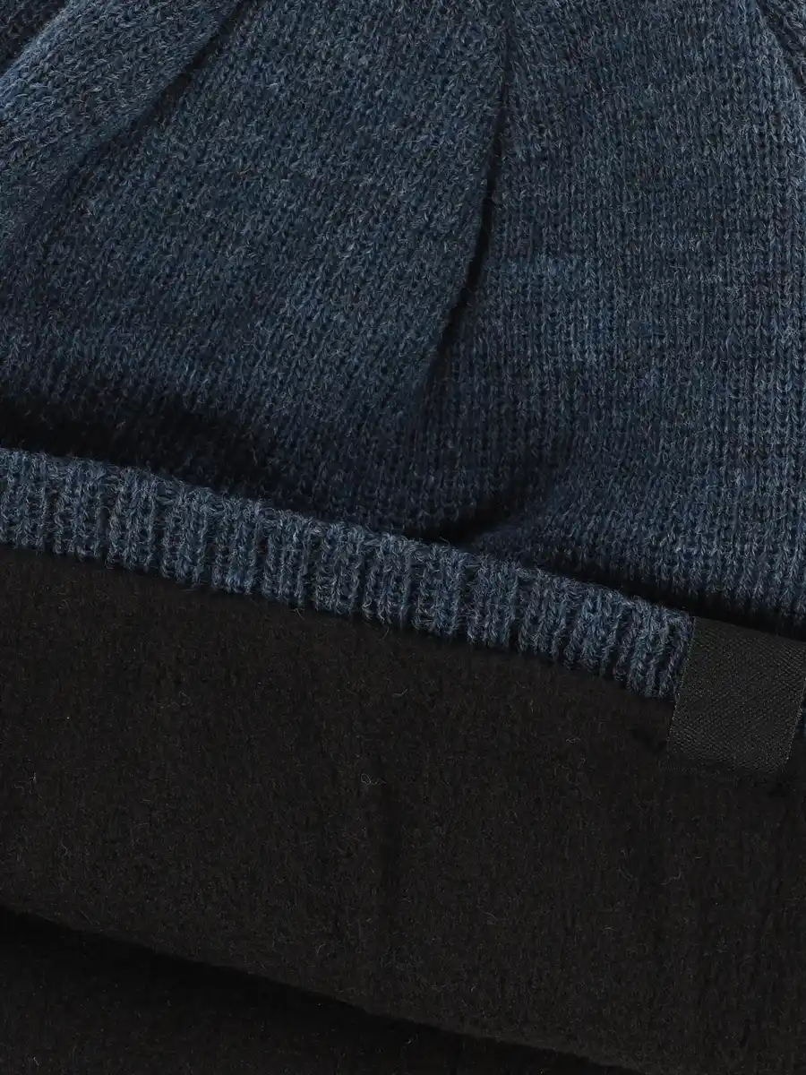 Bild 3 von Herren Strickmütze meliert Blau