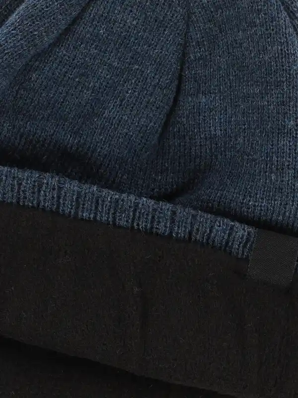 Bild 3 von Herren Strickmütze meliert Blau