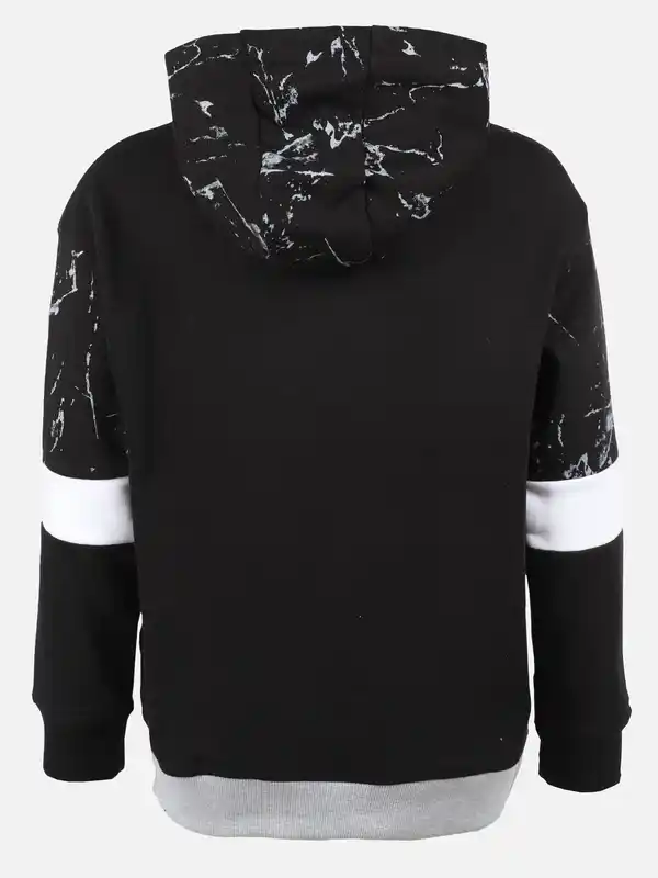 Bild 2 von Jungen Hoodie im Colorblocking Schwarz
