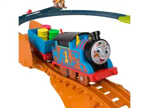 Thomas & Friends Lokomotive und Schienenset Thomas-Lokomotive Blau