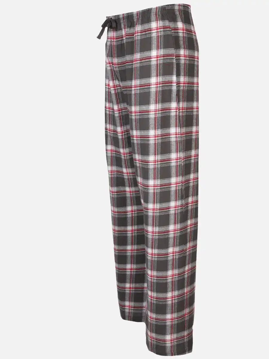 Bild 3 von Herren Pyjamahose aus Flanell Rot