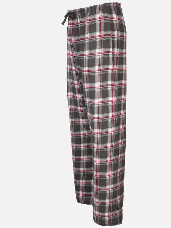 Bild 3 von Herren Pyjamahose aus Flanell Rot