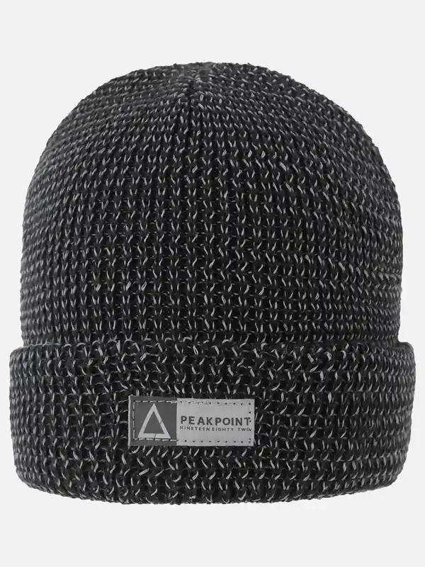 Bild 1 von Sport Beanie, reflektierend Schwarz