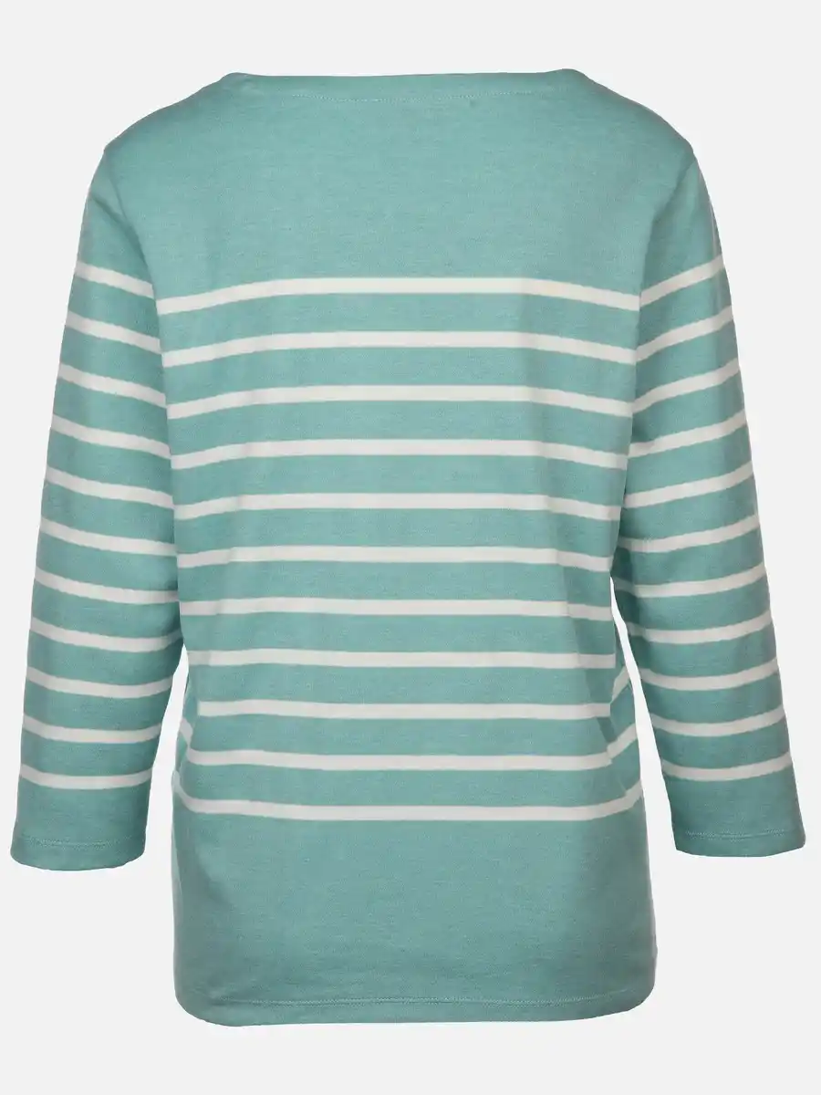 Bild 2 von Damen Strreifenshirt Türkis