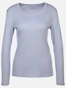 Damen Shirt mit langem Arm Blau