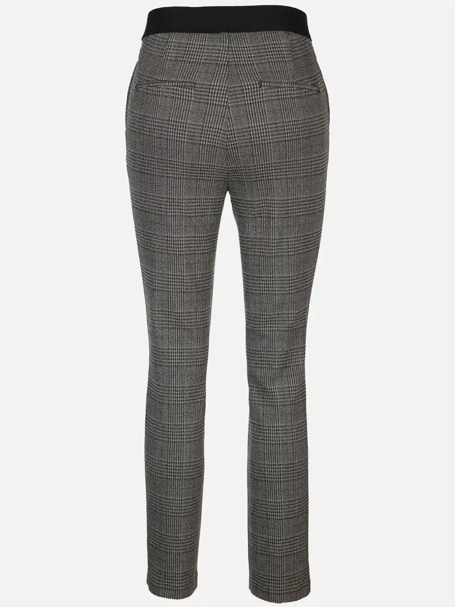 Bild 2 von Damen Hose mit Elastikbund Grau