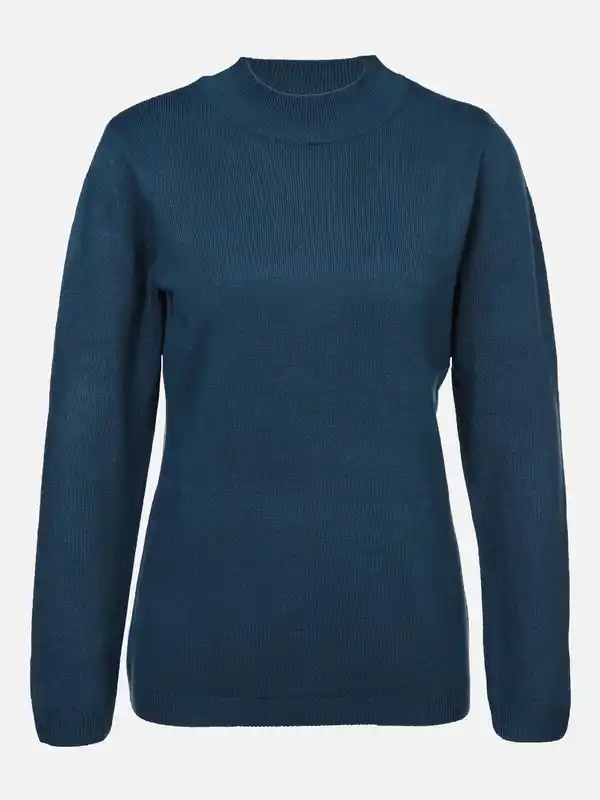 Bild 1 von Damen "Cashmere-Like" Pullover Blau