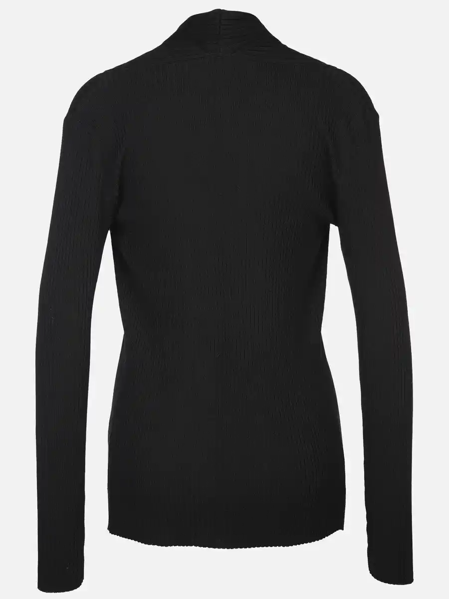 Bild 2 von Damen Ripp-Cardigan Schwarz