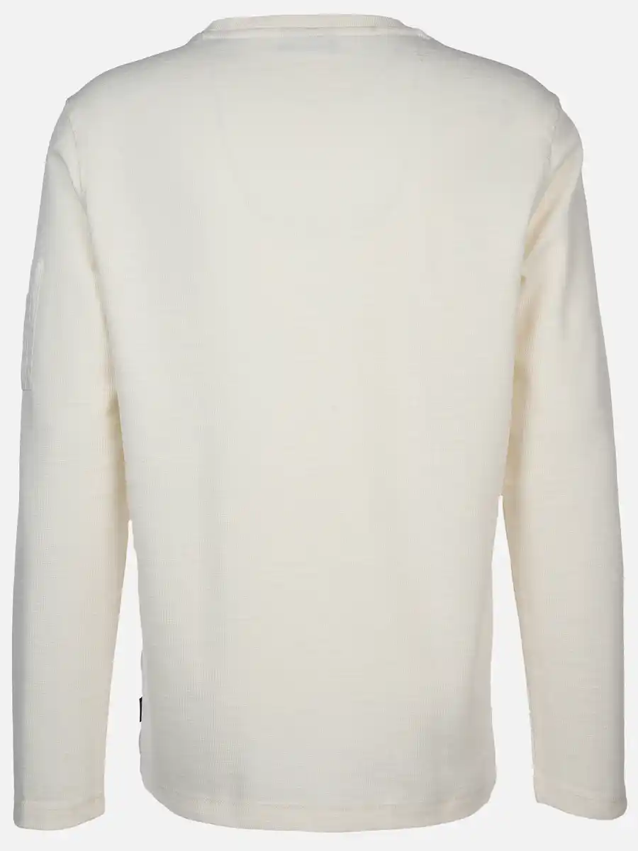 Bild 2 von Herren Feinstrickshirt Weiß