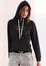 Bild 1 von LASCANA Hoodie mit Kängurutasche, Loungeanzug, Schwarz