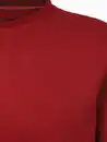 Bild 3 von Herren Sweatshirt mit rundem Ausschnitt Rot