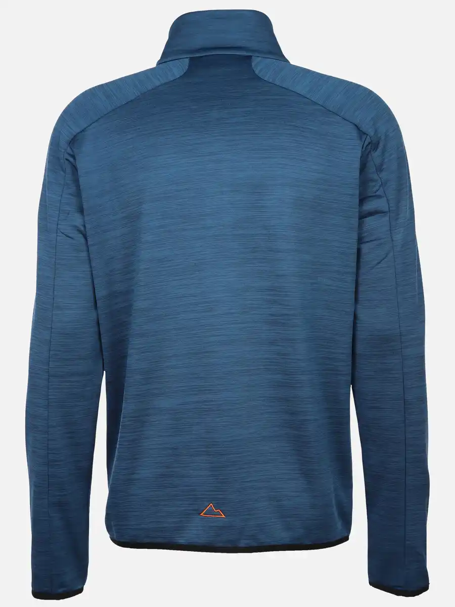 Bild 2 von Herren Fleece Jacke meliert Türkis