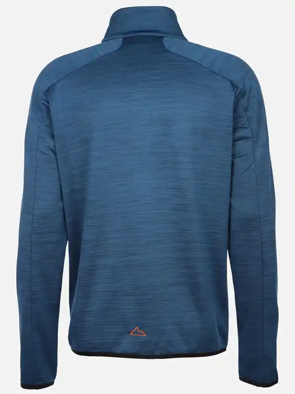 Bild 2 von Herren Fleece Jacke meliert Türkis