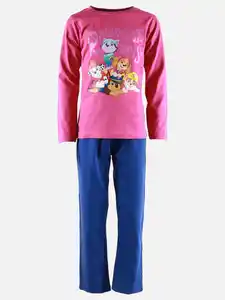 Mädchen Schlafanzug mit Paw Patrol Motiv Rosa