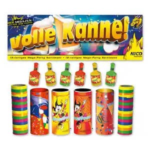 Nico Feuerwerk Volle-Kanne 12-teilig