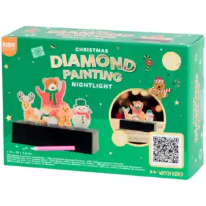 Kids Kingdom Diamond Painting Weihnachtslampe