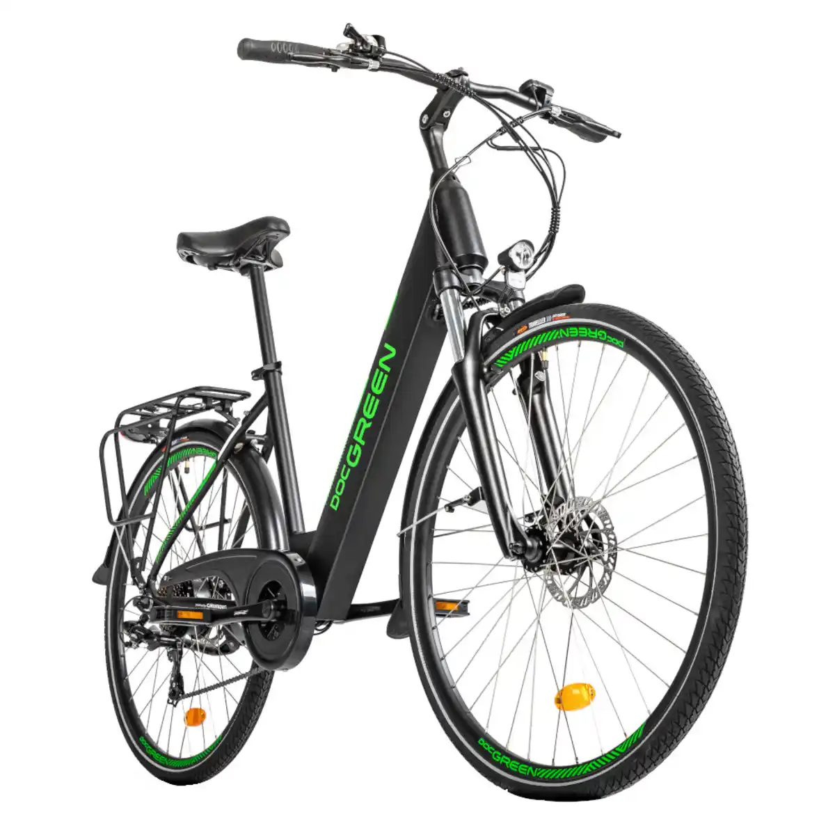 Bild 1 von DocGreen City E-Bike 28" unisex Schwarz - B-Ware