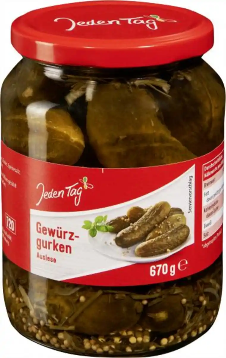 Bild 1 von Jeden Tag Gurkenfäßchen knackig-würzig