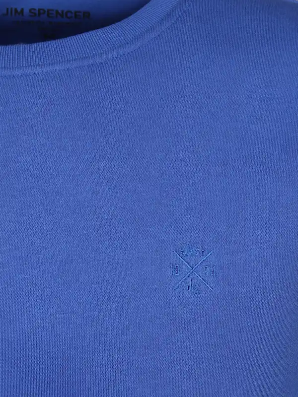 Bild 3 von Herren Sweatshirt mit Stickerei Blau