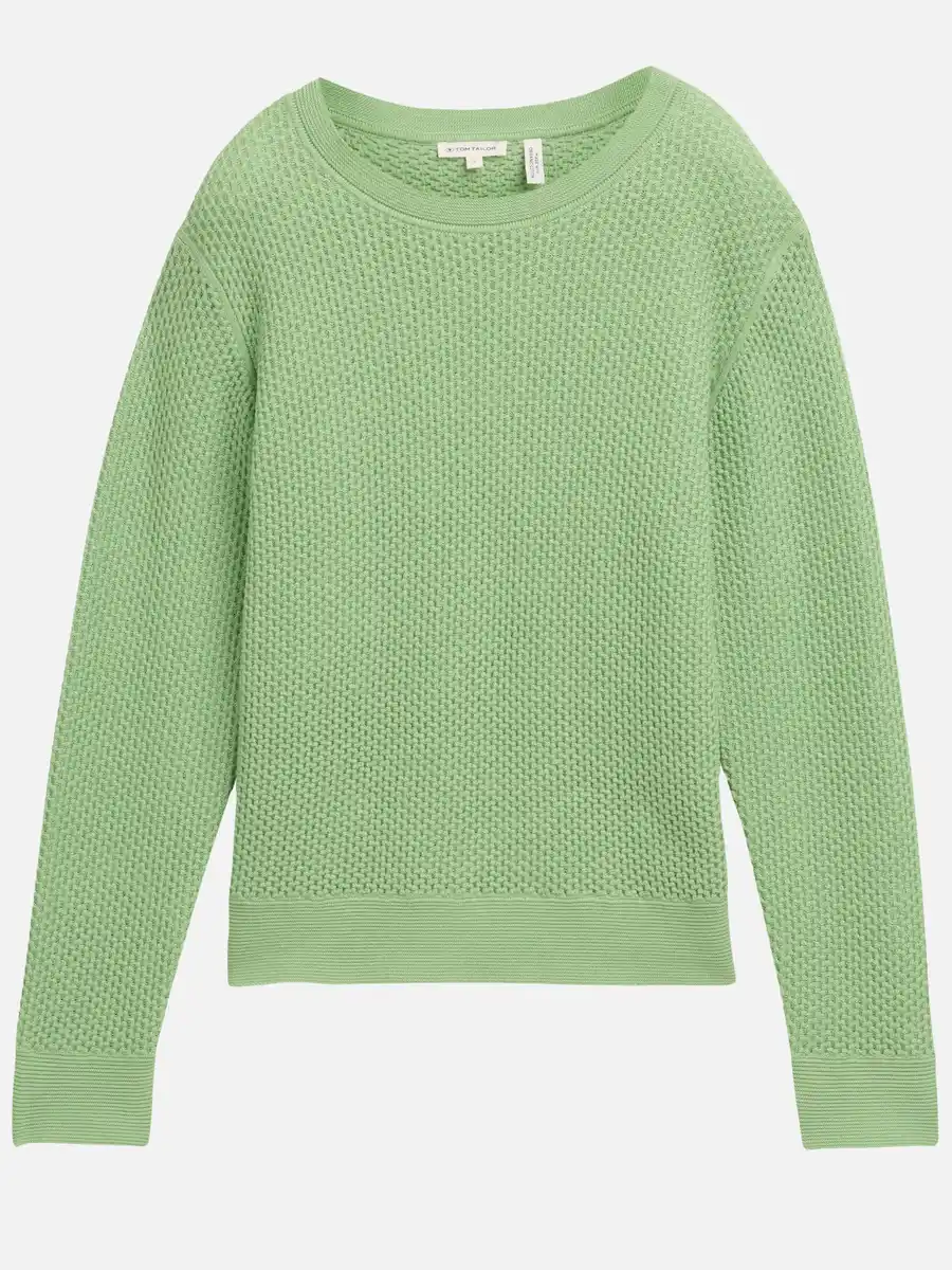 Bild 1 von Damen Strukturpullover Grün